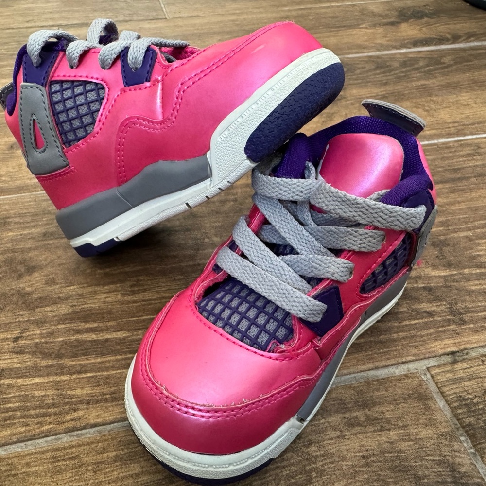 Jordan 4 Retro Pink Foil Toddler 5c